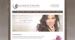 Desktop Screenshot of drjeanniechung.com